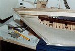 Unfinished hull