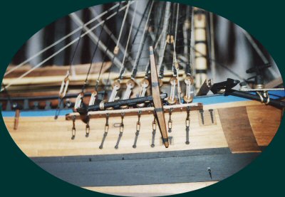 HMS Endeavour, detail